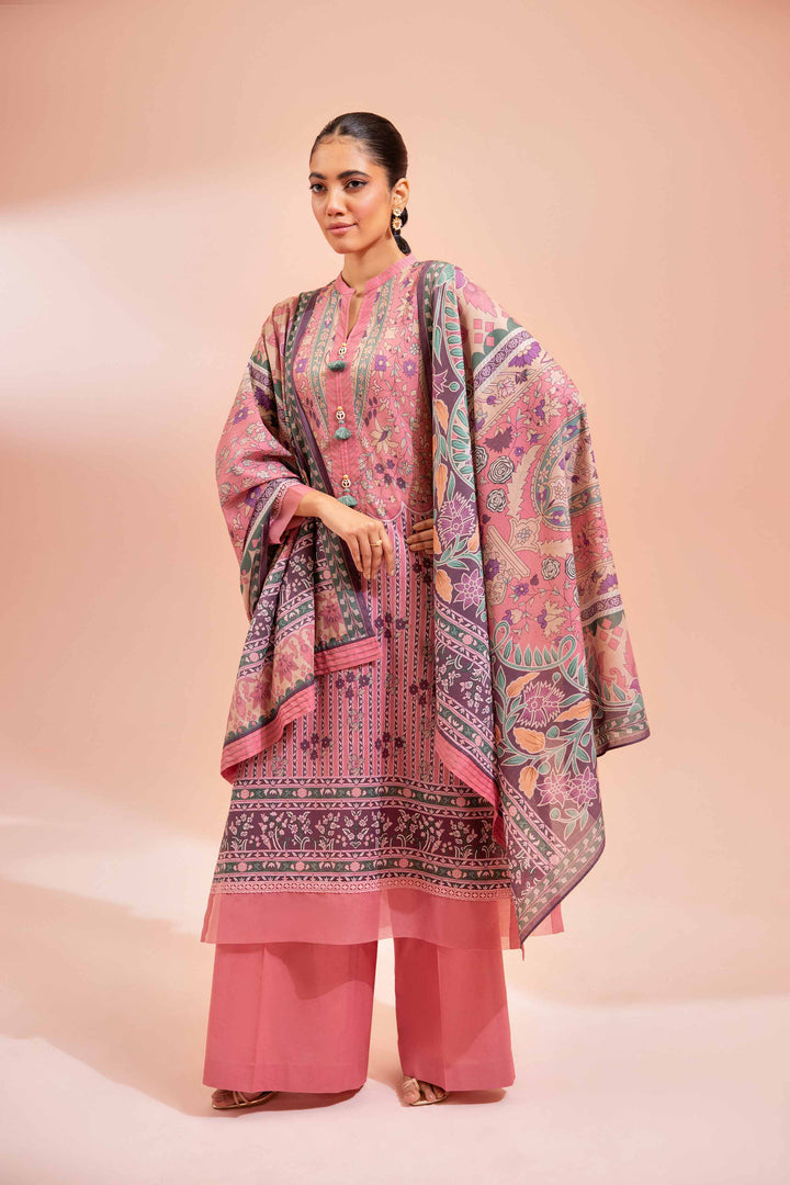 Nishat Unstitched 42401491 - Salai - Nishat Linen 