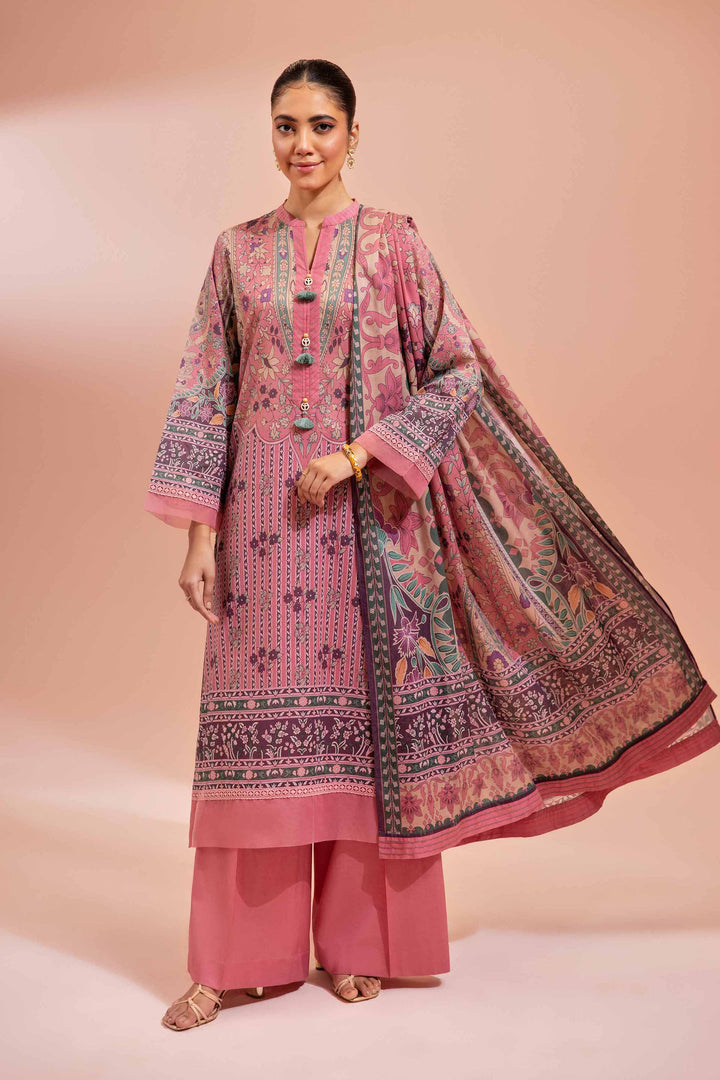 Nishat Unstitched 42401491 - Salai - Nishat Linen 