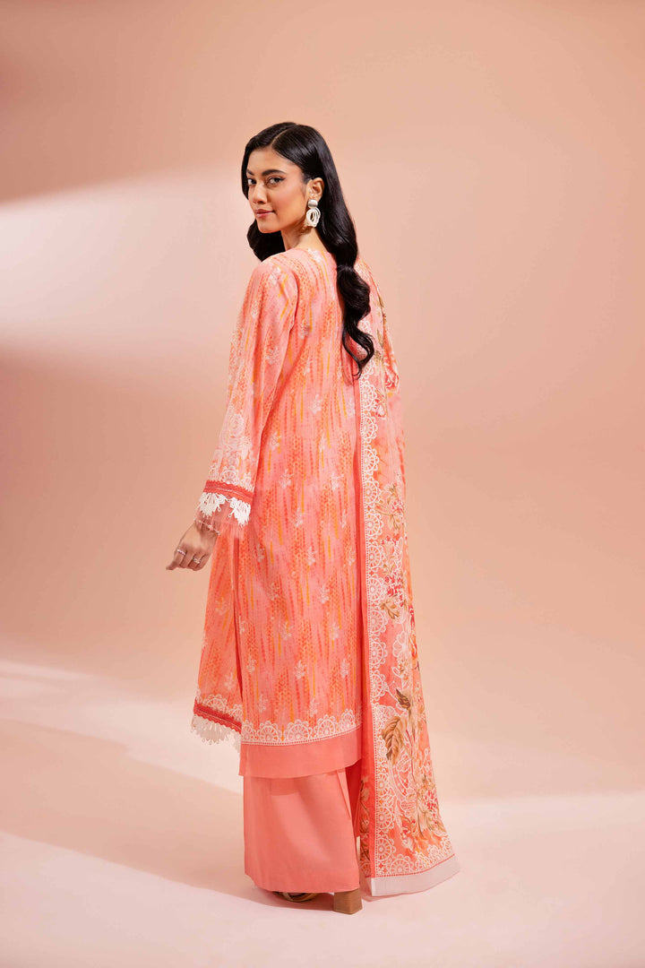 Nishat Unstitched 42401492 - Salai - Nishat Linen 