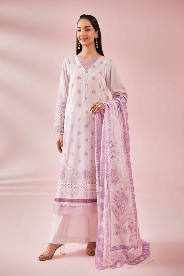 Nishat Unstitched 42401493 - Salai - Nishat Linen 