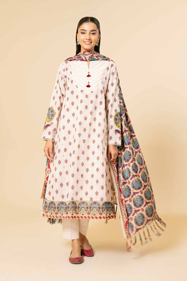 Nishat Linen Stitched 3 Piece Viscose 4178