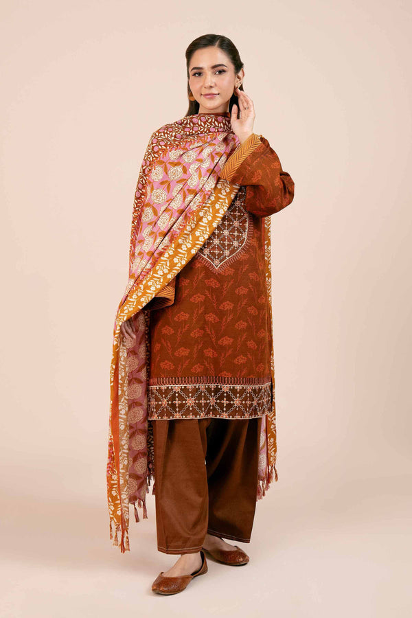 Nishat Linen Stitched 3 Piece Viscose 4179