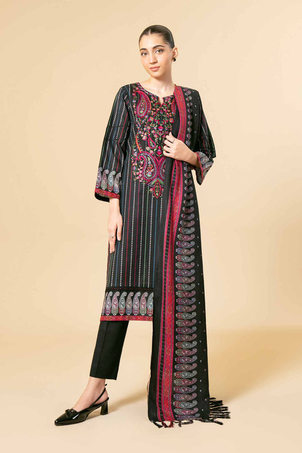 Nishat Linen Stitched 3 Piece Viscose 4181