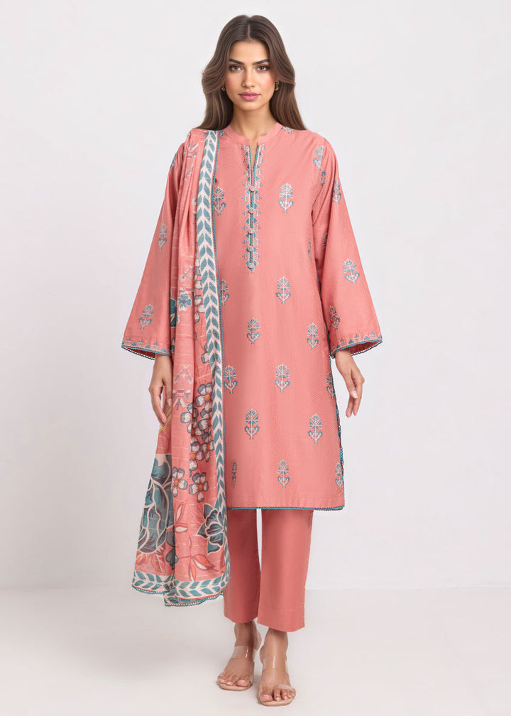 S-Pink-Dobby-3 Piece (WPS25DE3015) - Salai - Salai 