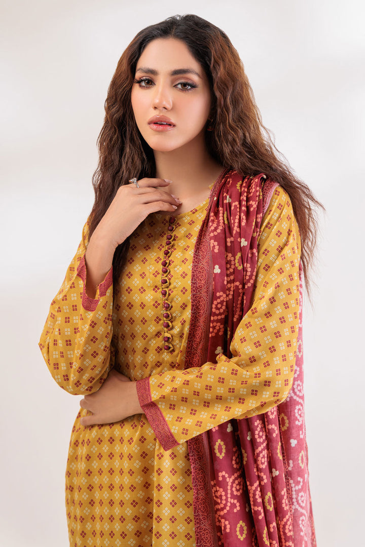 LADIES STITCHED SUIT BEF24-6S24B3P006 - Salai - Bonanza Satrangi 