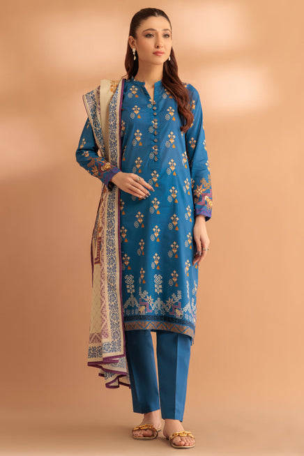 LADIES STITCHED SUIT BEF24-6S24B3P071 - Salai - Bonanza Satrangi 