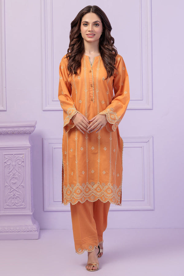 Bonanza Satrangi Stitched 2 Piece 6S24K2P012 RX24 - Salai - Bonanza Satrangi 