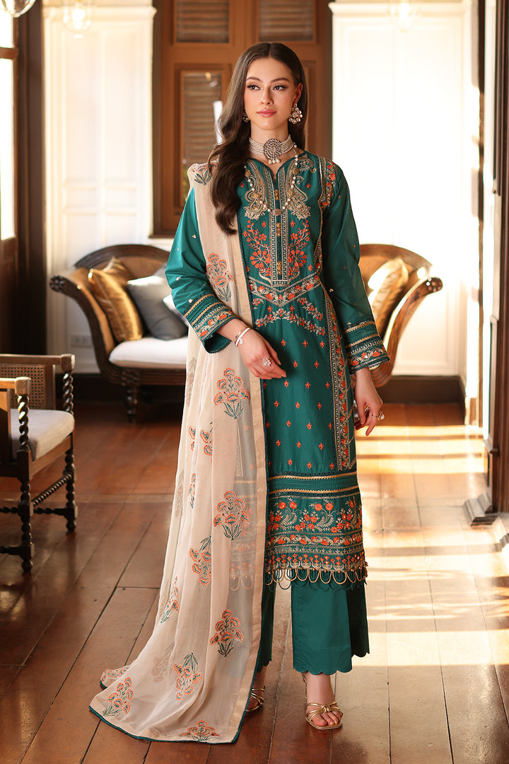 Gul Ahmed Stitched Festive 2024 3 Piece PM-42009 - Salai - Salai 