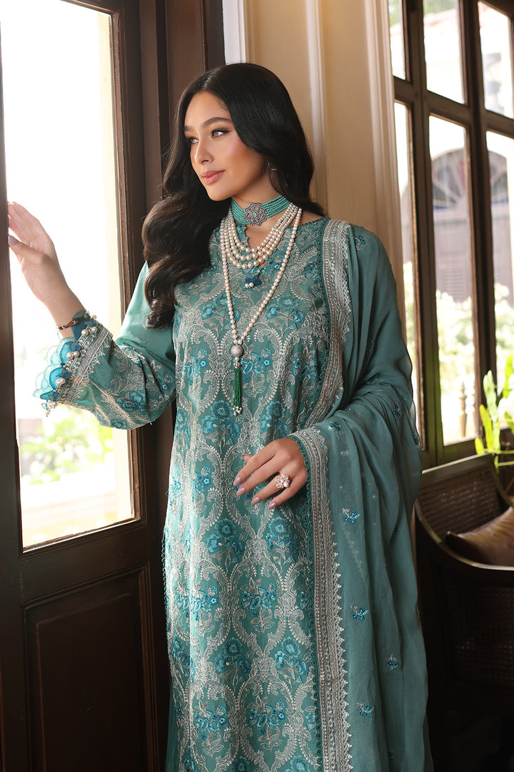 Gul Ahmed Stitched Festive 2024 3 Piece PM-42036 - Salai - Salai 