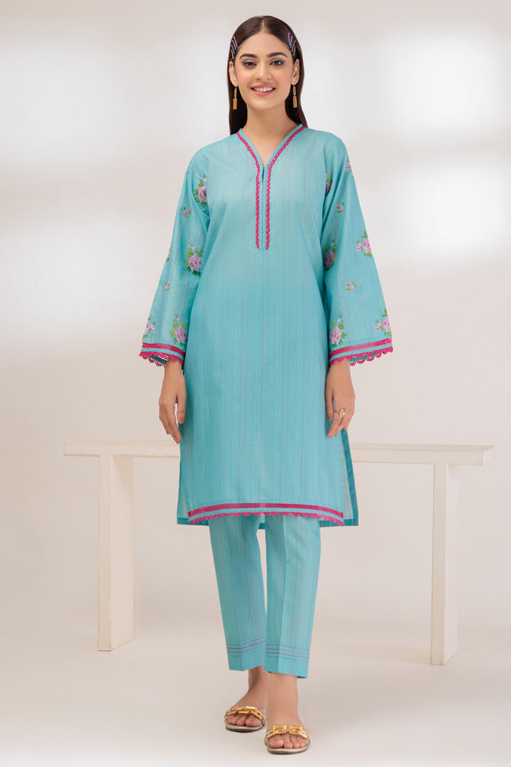 Bonanza Satrangi Stitched Ladies 2 Piece BSAS232P02-WZ23 - Salai - Bonanza Satrangi 