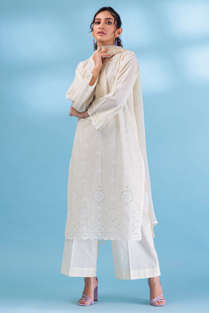 LADIES STITCHED SUIT BEF24-BSAS233P08 - Salai - Bonanza Satrangi 