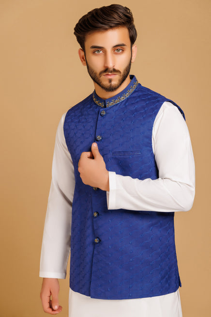 BLUE-WAIST COAT (BWR-525)