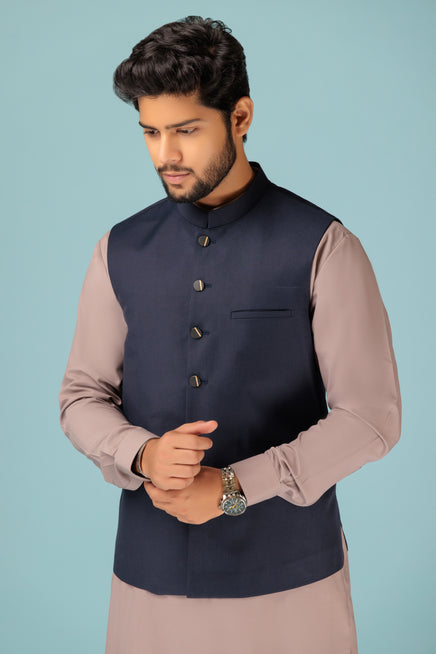 Bonanza Satrangi Men Waistcoat BWR-532-WZ23 - Salai - Bonanza Satrangi 