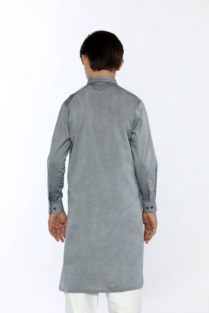 Diners Kids Kurta Shalwar KBH-0273 - Salai - Salai 