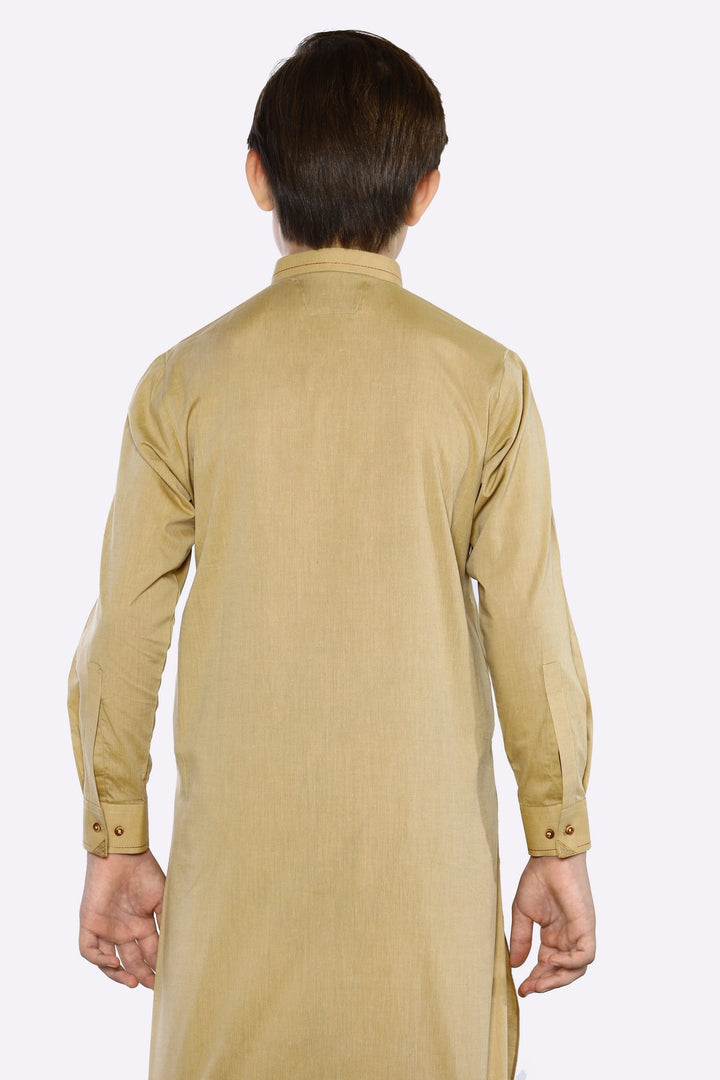 Diners Kids Kurta Shalwar KBH-0252 - Salai - Salai 