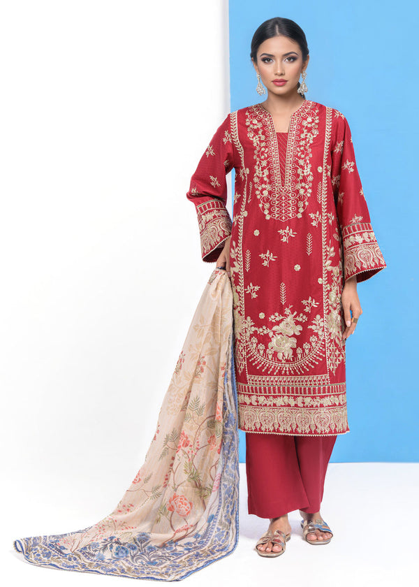 Red-Dobby-3 Piece (WPS25SE3014) - Salai - Salai 