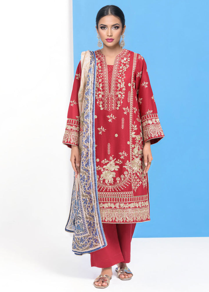 Red-Dobby-3 Piece (WPS25SE3014) - Salai - Salai 