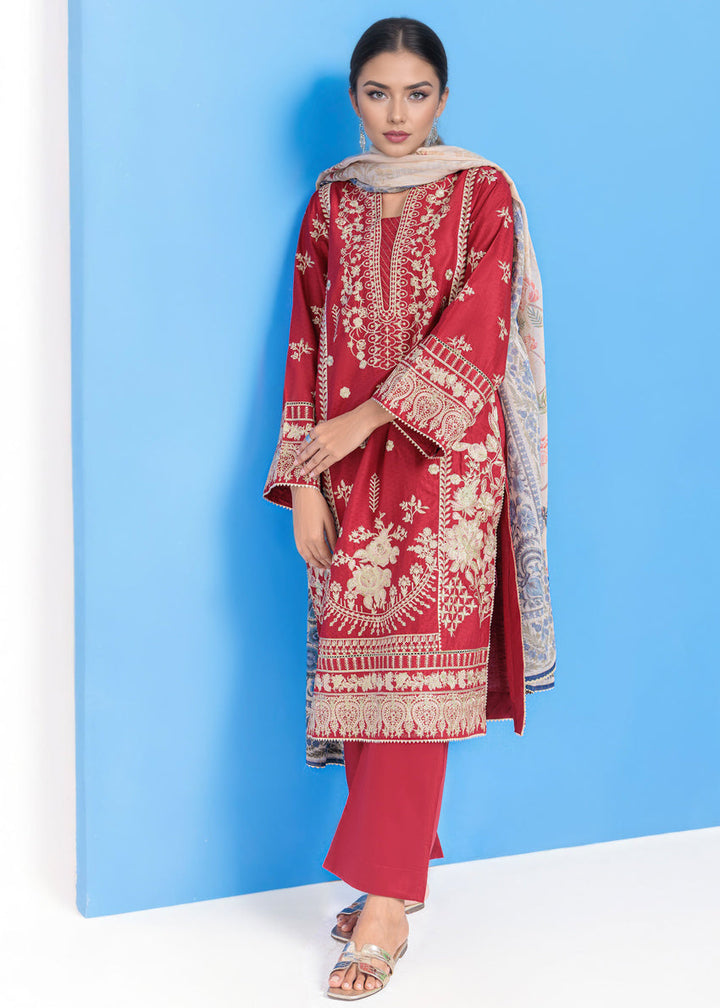 Red-Dobby-3 Piece (WPS25SE3014) - Salai - Salai 