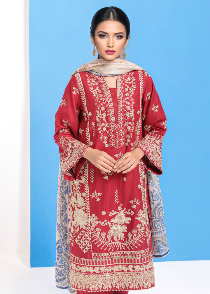 Red-Dobby-3 Piece (WPS25SE3014) - Salai - Salai 