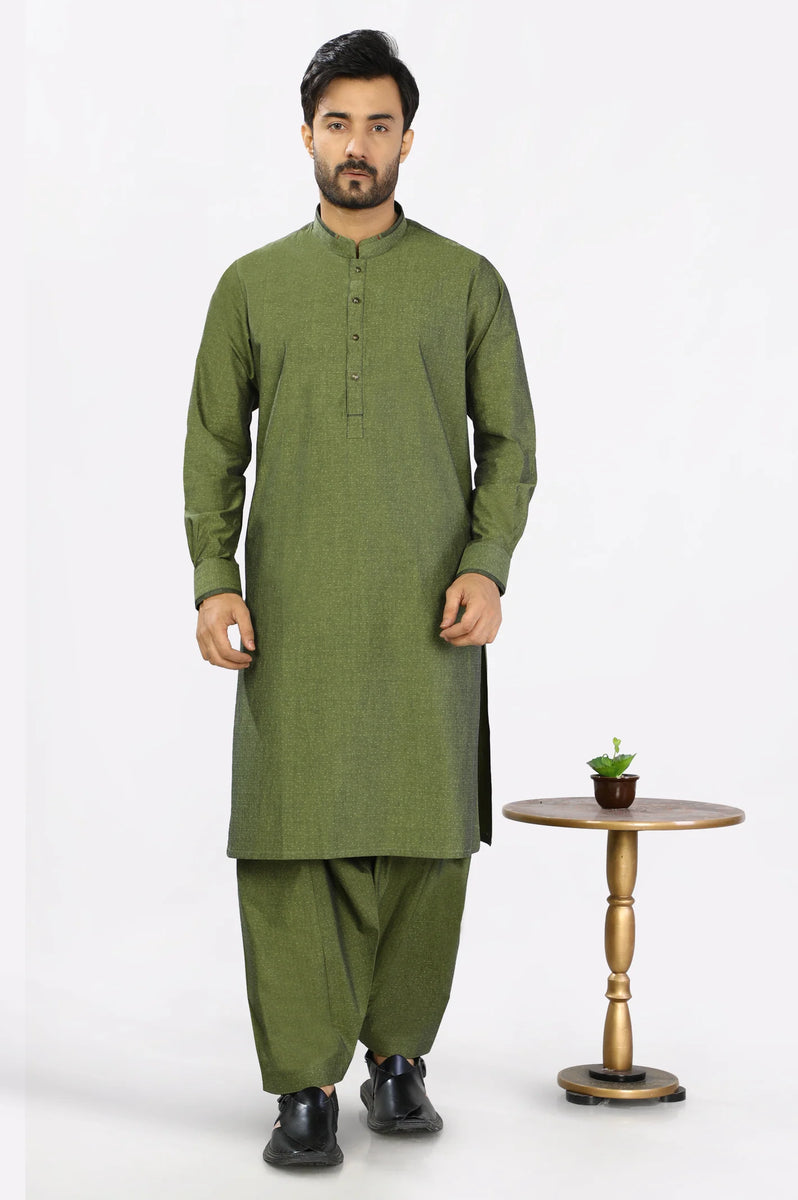 Diners Men Kurta Shalwar EG3229 | Salai | Salai | Misc