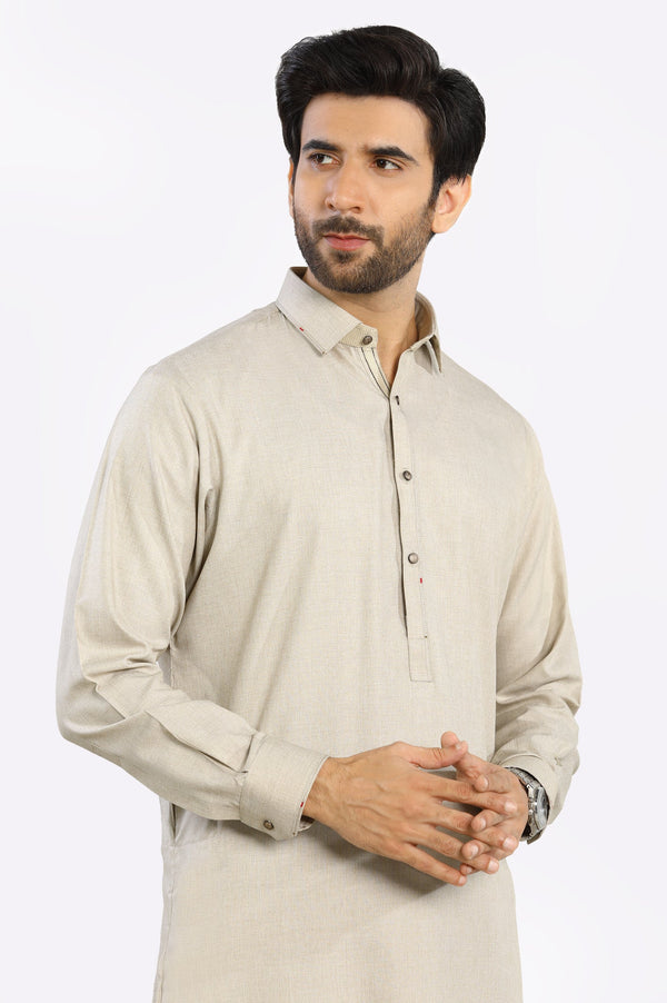 Men Kurta Shalwar DI23-3301 - Salai - Salai 