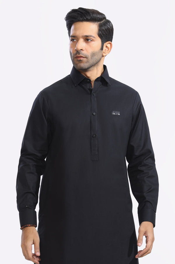 Men Kurta Shalwar DI23-3297 - Salai - Salai 