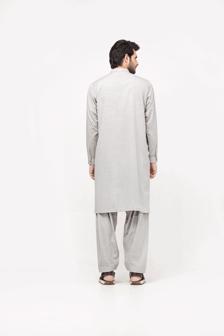 Men Kurta Shalwar EMTKS24-40996 - Salai - Edenrobe 