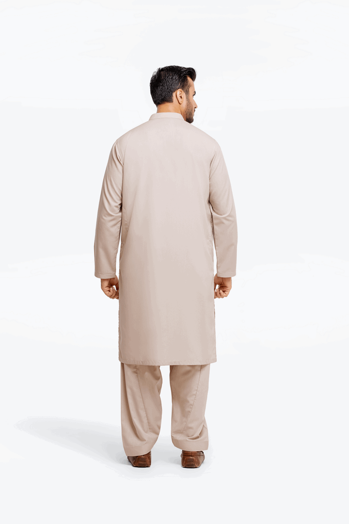 Men Kurta Shalwar EMTKS24-41025 - Salai - Edenrobe 