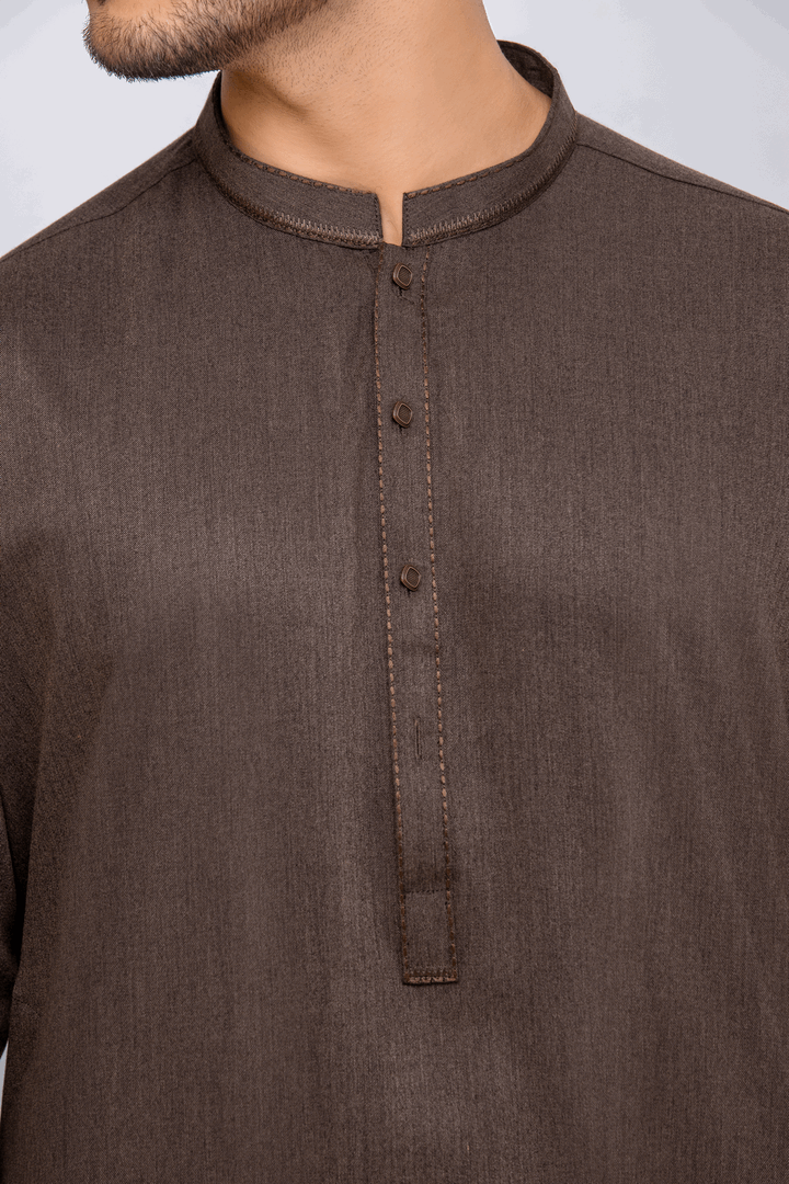 Men Kurta Shalwar EMTKS24-41031 - Salai - Edenrobe 