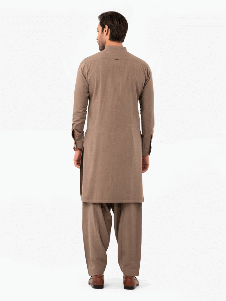 Men Kurta Shalwar EMTKS24-41052 - Salai - Edenrobe 