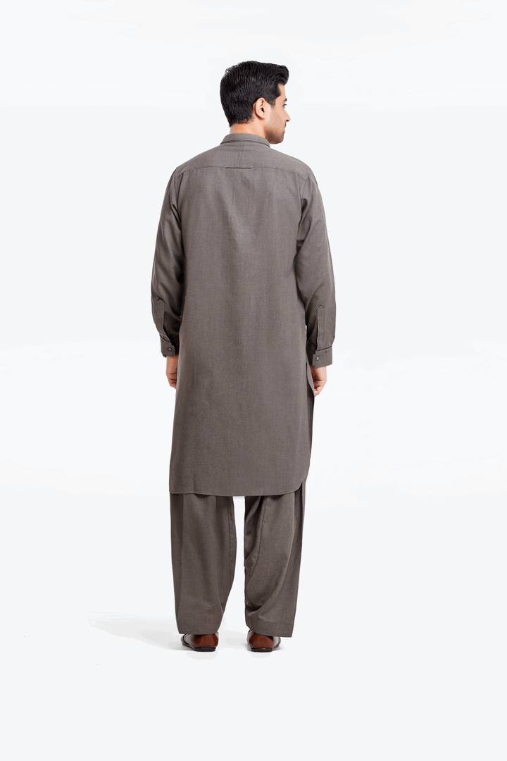 Men Kurta Shalwar EMTKS24-41055 - Salai - Edenrobe 