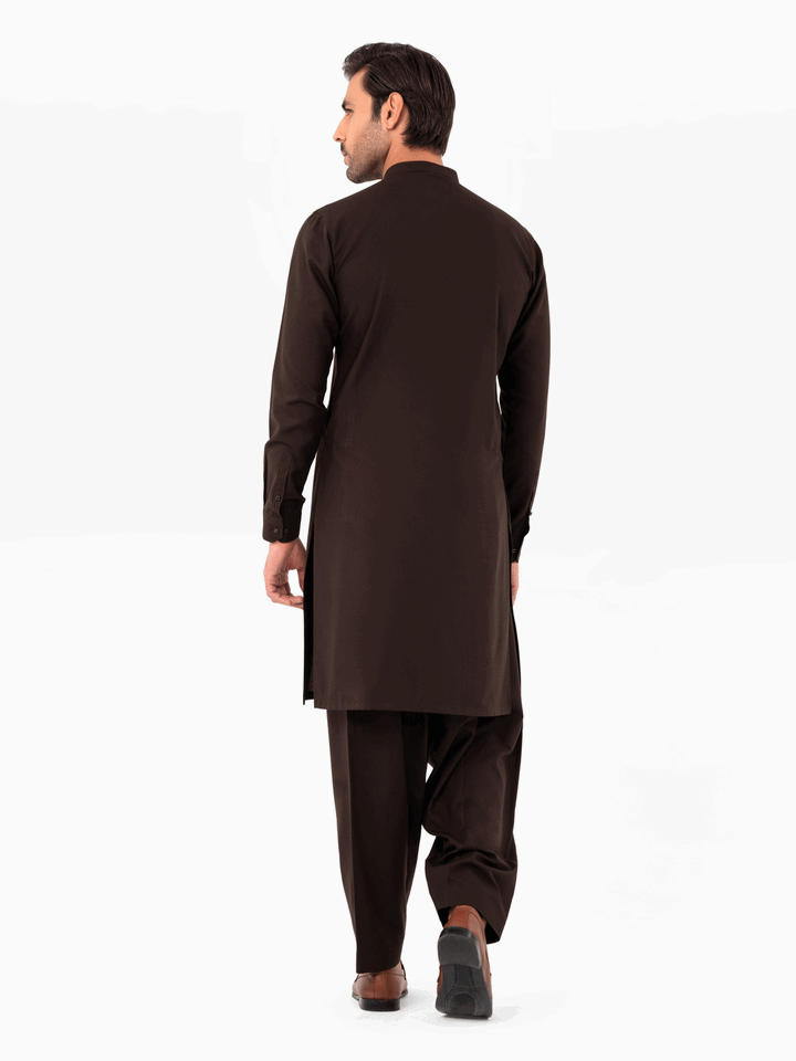 Men Kurta Shalwar EMTKS24W-41040 - Salai - Edenrobe 