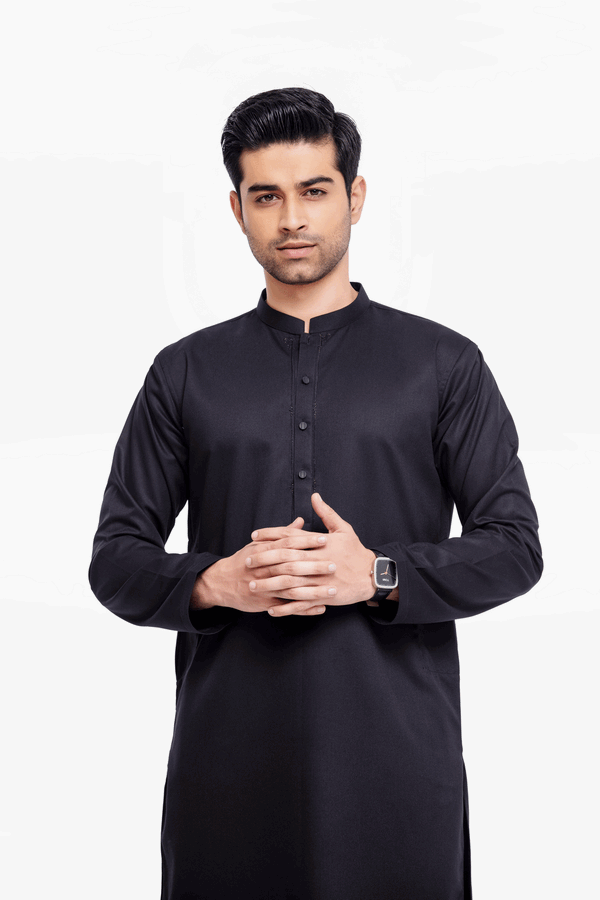 Men Kurta Pajama Tailored EMTSW24-99391 - Salai - Edenrobe 