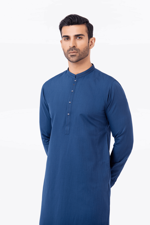 Men Kurta Pajama Tailored EMTSW24-99400 - Salai - Edenrobe 