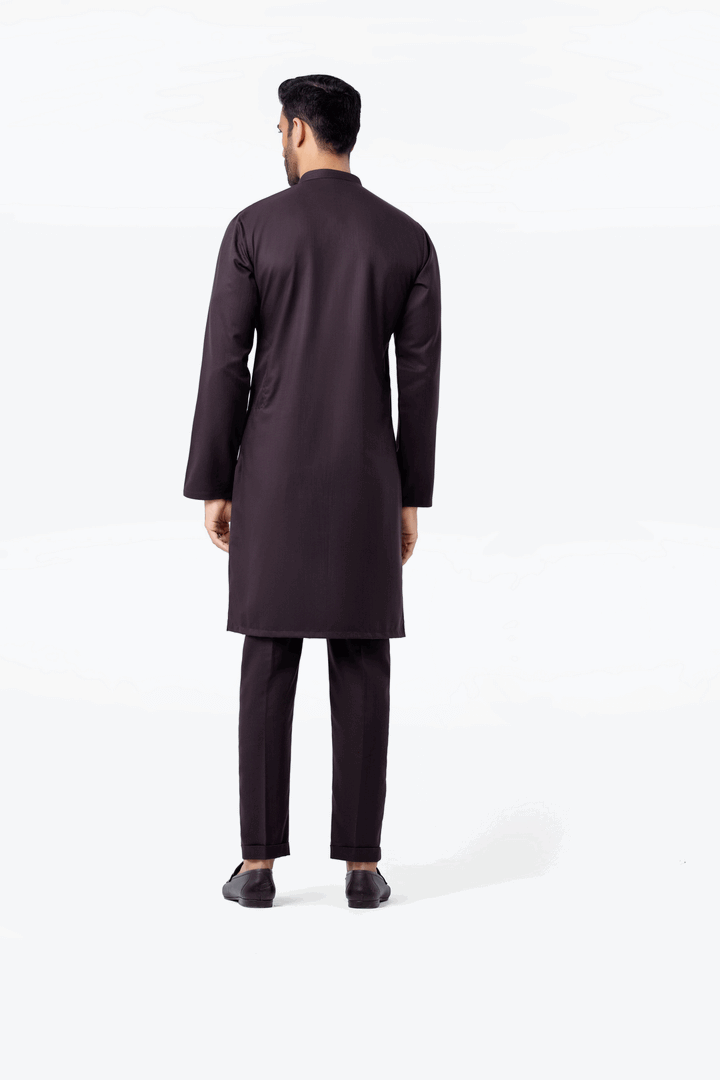 Men Kurta Pajama Tailored EMTSW24-99402 - Salai - Edenrobe 