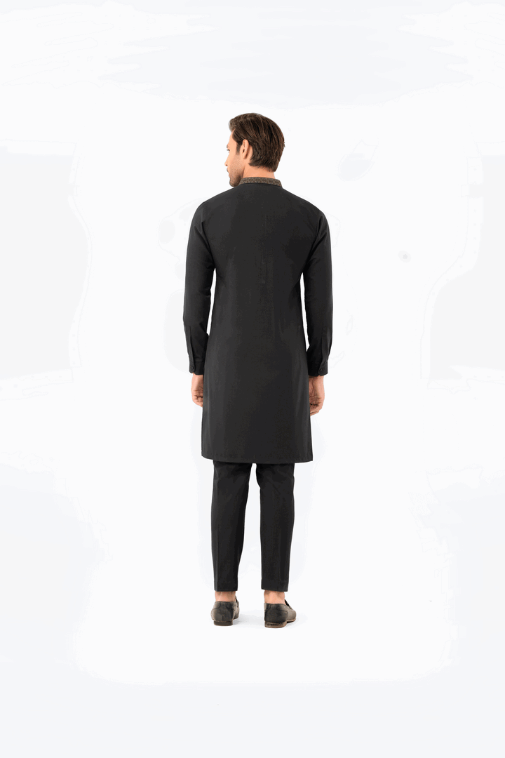 Men Kurta Pajama Tailored EMTSW24W-99392 - Salai - Edenrobe 