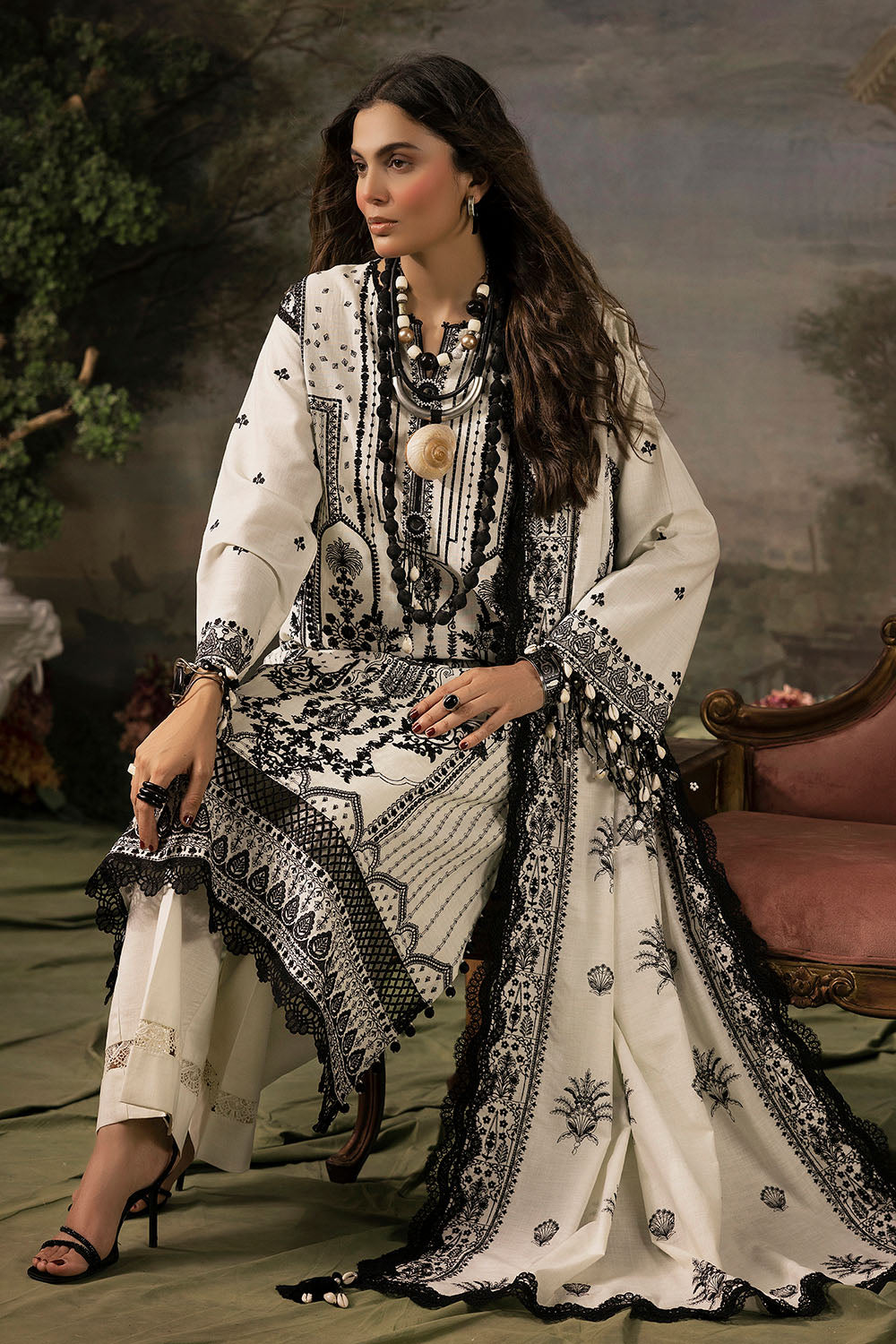 Gul Ahmed Stitched 3 Piece Khaddar K-52029 J(65) – Salai