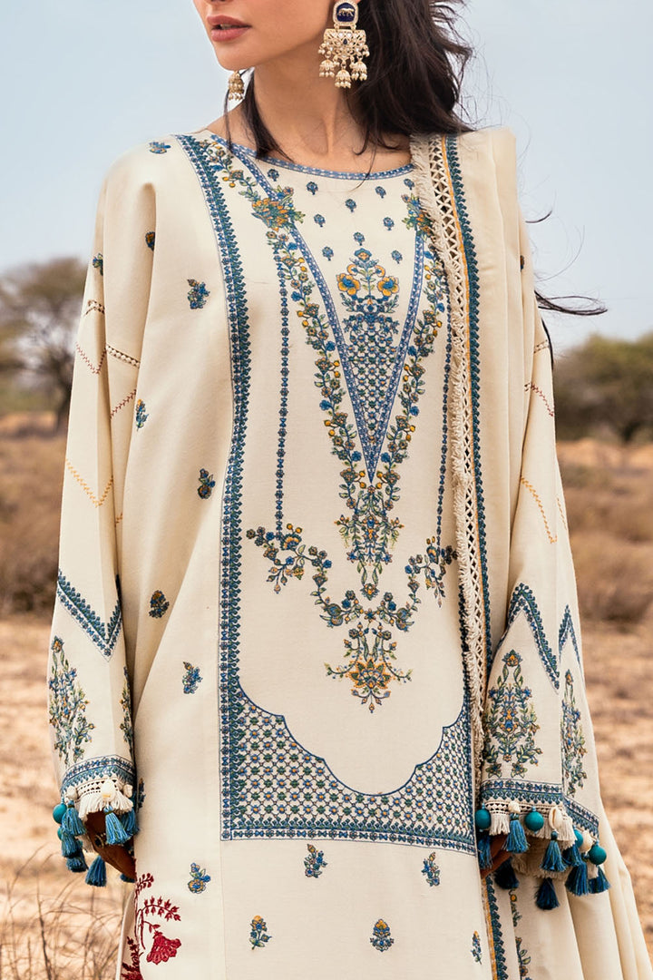 Gul Ahmed Stitched 3 Piece Pashmina AP-52006 J(65) - Salai - Gul Ahmed RTW Winter 2025 