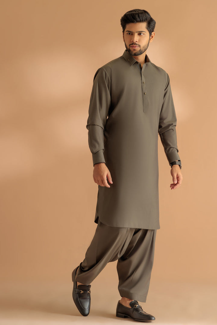 SHALWAR SUIT (2P) BEF24-GSSS24-007 - Salai - Bonanza Satrangi 