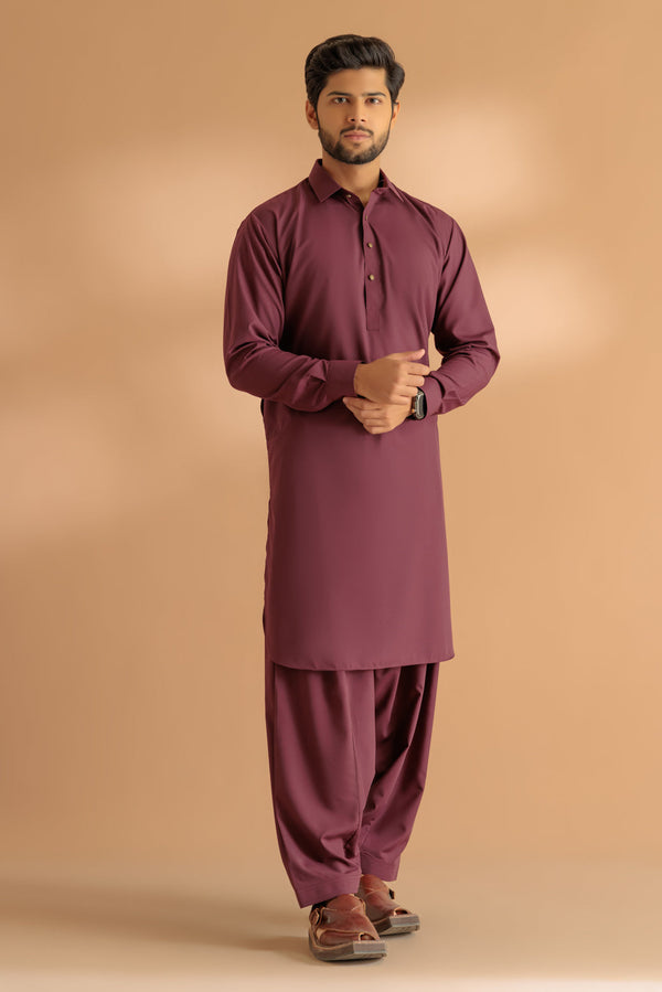 SHALWAR SUIT (2P) BEF24-GSSS24-021 - Salai - Bonanza Satrangi 