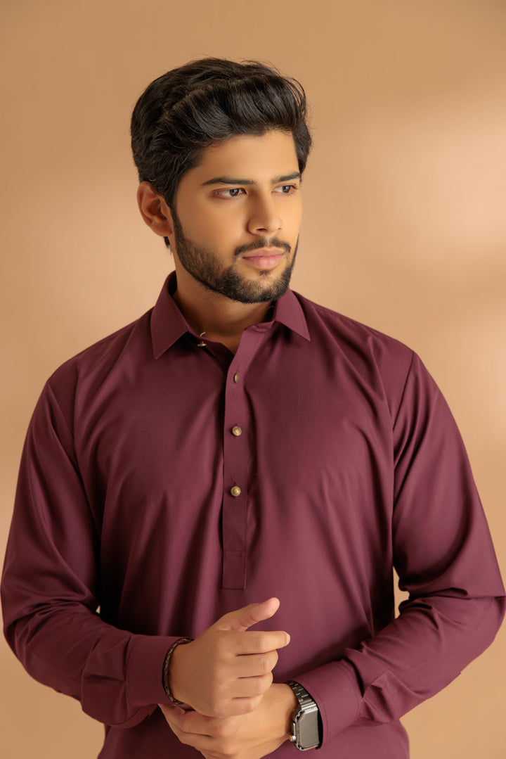 SHALWAR SUIT (2P) BEF24-GSSS24-021 - Salai - Bonanza Satrangi 