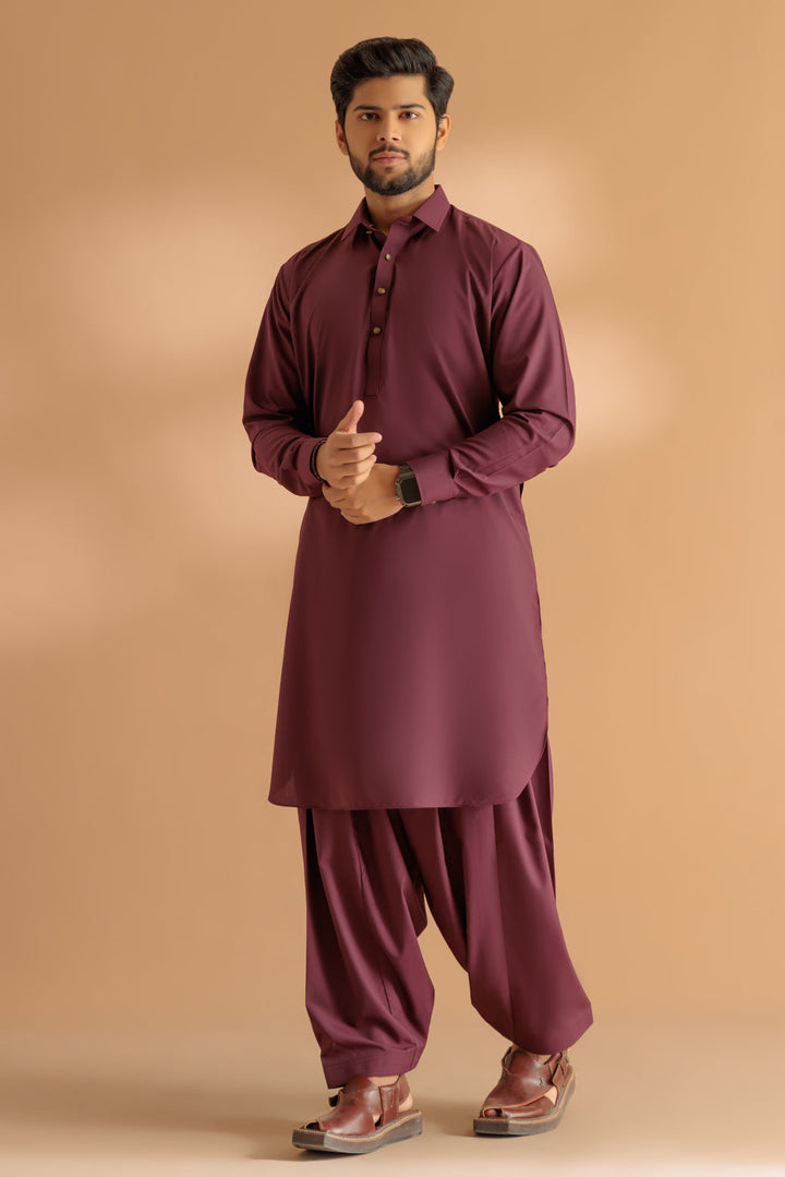 SHALWAR SUIT (2P) BEF24-GSSS24-021 - Salai - Bonanza Satrangi 