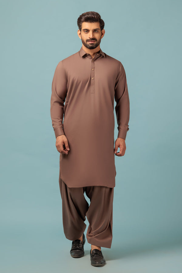 MEN KURTA SHALWAR N23 GSSW23-003 - Salai - Bonanza Satrangi 