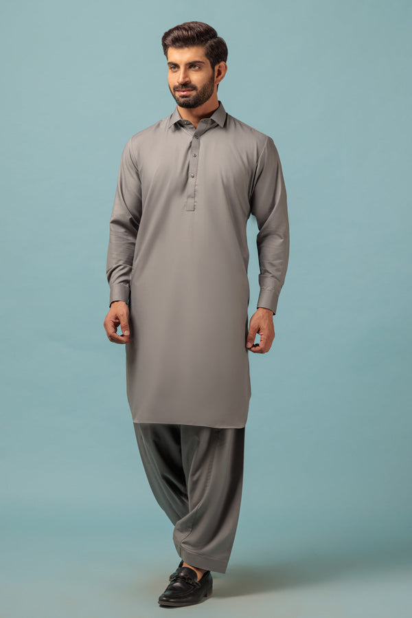 MEN KURTA SHALWAR N23 GSSW23-004 - Salai - Bonanza Satrangi 