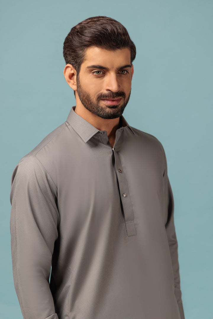 MEN KURTA SHALWAR N23 GSSW23-004 - Salai - Bonanza Satrangi 