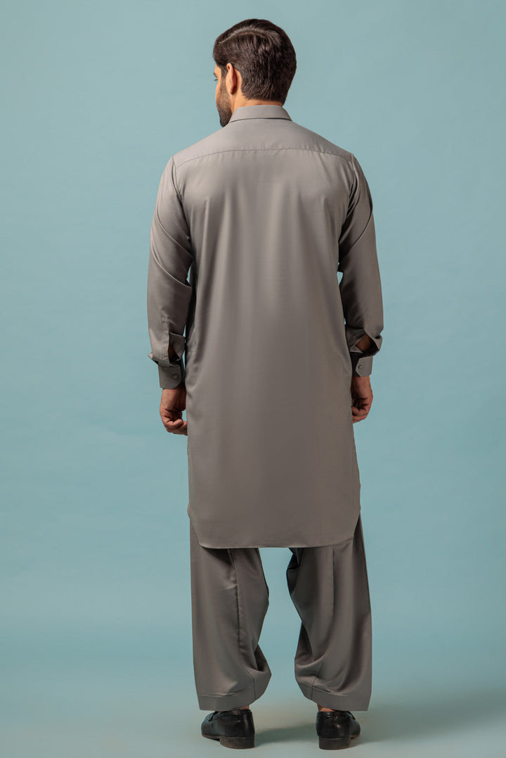 MEN KURTA SHALWAR N23 GSSW23-004 - Salai - Bonanza Satrangi 