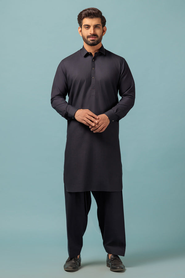 MEN KURTA SHALWAR N23 GSSW23-015 - Salai - Bonanza Satrangi 