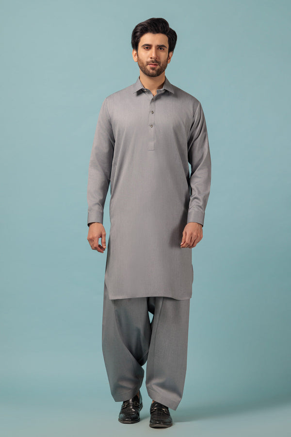 MEN KURTA SHALWAR N23 GSSW23-027 - Salai - Bonanza Satrangi 