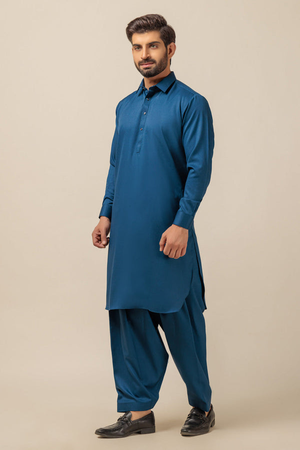 MEN KURTA SHALWAR N23 GSSW23-033 - Salai - Bonanza Satrangi 