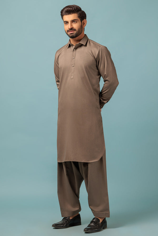 MEN KURTA SHALWAR N23 GSSW23-035 - Salai - Bonanza Satrangi 